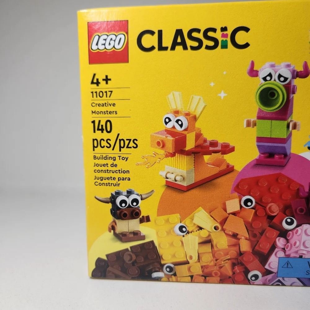 NEW Lego Classic 11017 CREATIVE MONSTERS Halloween Piece Building Toy Set - SEAL